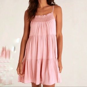 BREEZY CRINKLE MINI DRESS